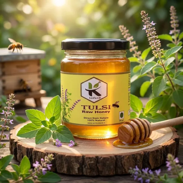 Kodand_Tulsi_Honey_250_Gm_Natural_Daily_Wellness_Honey_-_Pack_Of_2