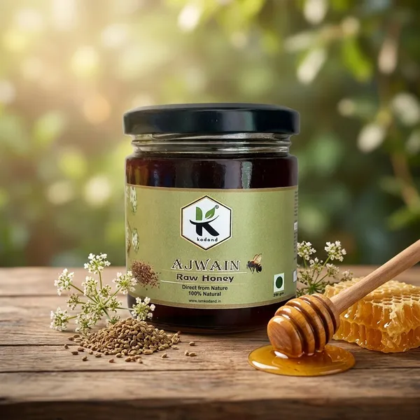 Kodand_Ajwain_Honey_250_Gm_Pure_Digestive_Wellness_Honey_-_Pack_Of_2