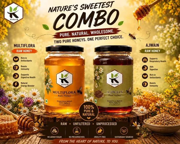 Kodand_Ajwain_Honey_And_Multi_Flora_Honey_1_Kg_Pack_Of_2