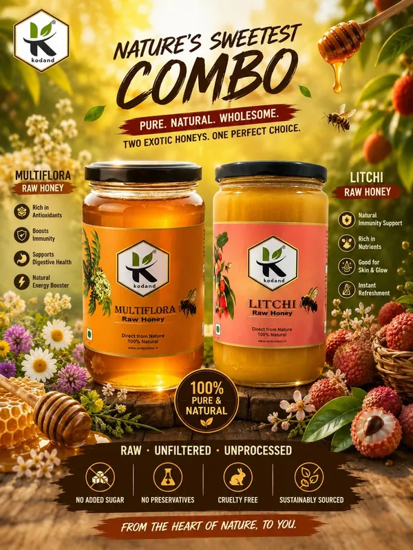 Kodand_Litchi_And_Multi_Flora__Honey_1_Kg_Pack_Of_2