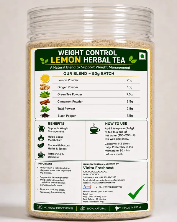 Vinita_Freshnest_Weight_Control_Lemon_Green_Herbal_Tea