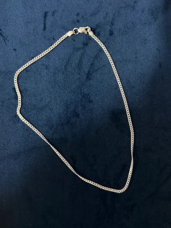 Silver_Curb_Link_Chain_For_Kids