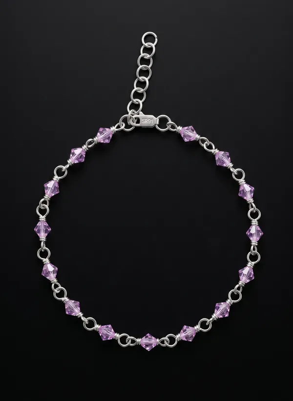 Silver_Handmade_Purple_Crystal_Beaded_Bracelet_for_Women