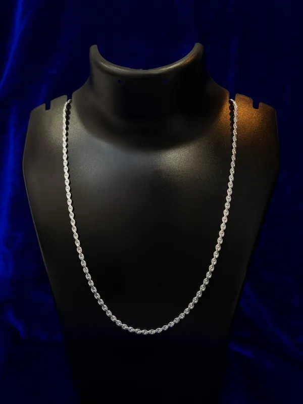 Silver_woven_Chain_For_Unisex