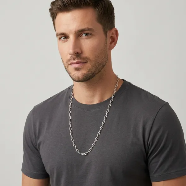Silver_Oval_Link_Chain_For_Unisex