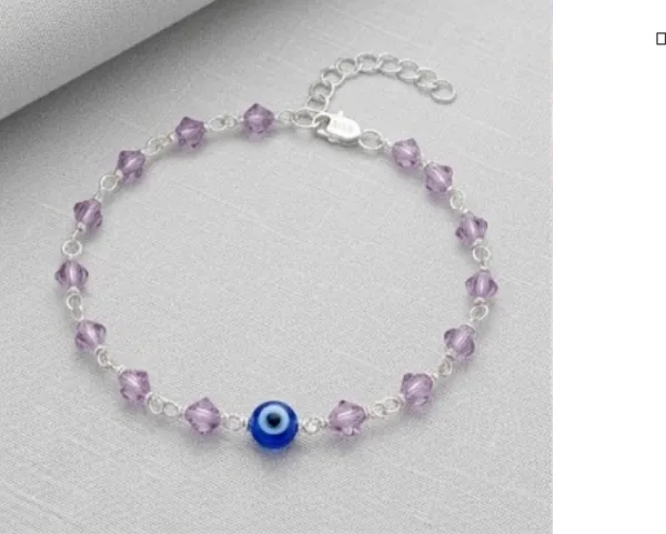 Handmade_Silver_Evil_Eye_Bracelet_with_Purple_Crystal_Beads