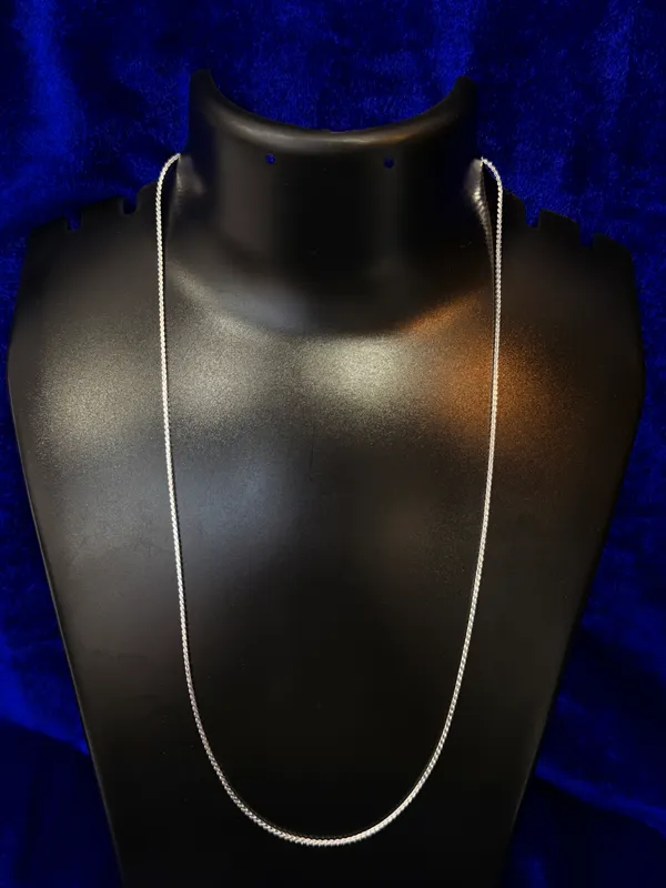 Sterling_Silver_Woven_Rope_Chain_For_Unisex