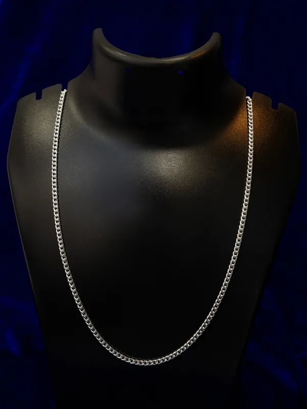 Silver_Curb_Chain_For_Unisex