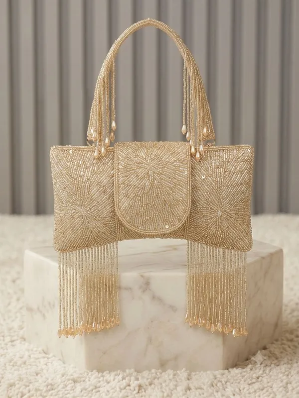 Handcrafted__Bead_Evening_Clutch