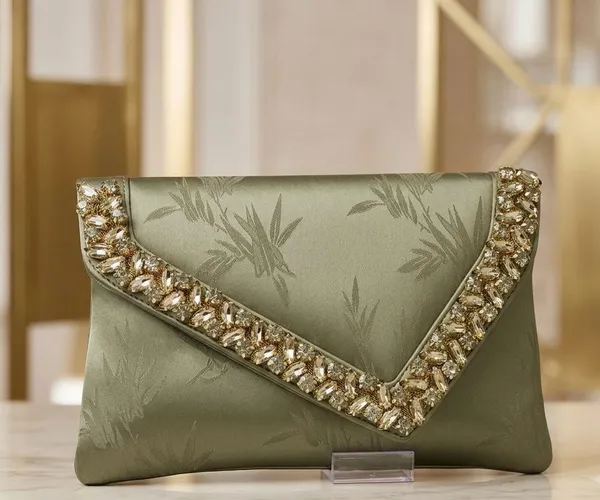 Embellished_V-flap_Leaf_Envelope_Clutch