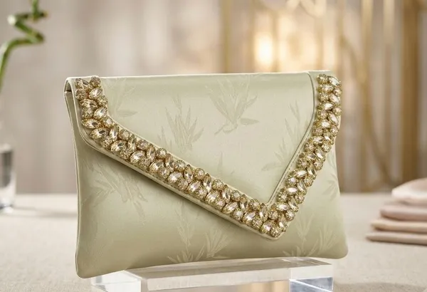 Embellished_V-flap_Leaf_Envelope_Clutch_bag