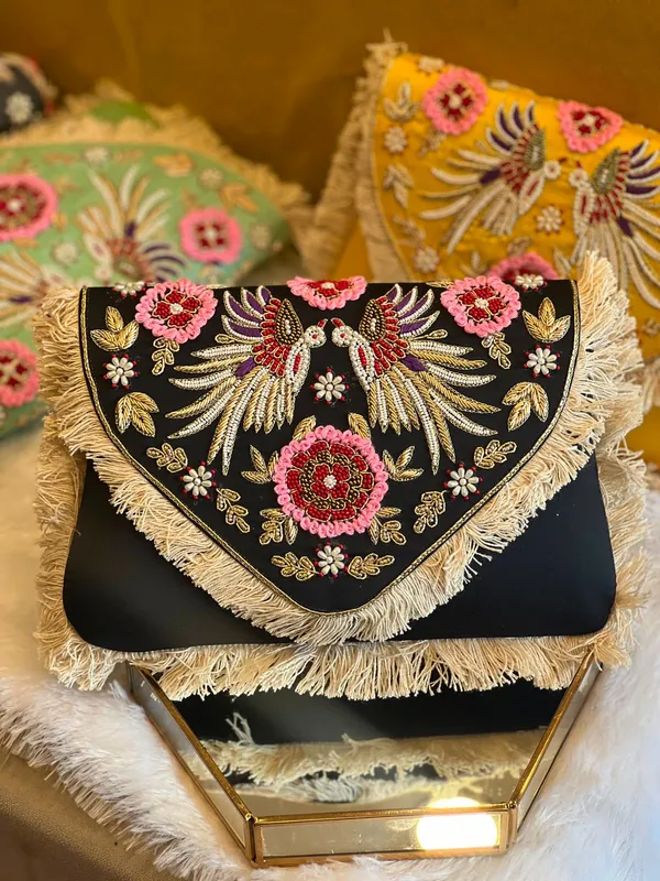 Designer_Bead_Boho_Clutch