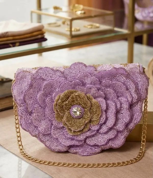 Lavender_Geometric_Beaded_Sling_Bag