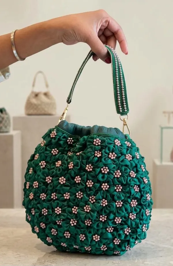 Emerald_Petal_Handcrafted_Potli_Bag