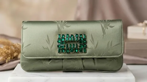 Leaf_Crystal_Buckle_Clutch_Bag