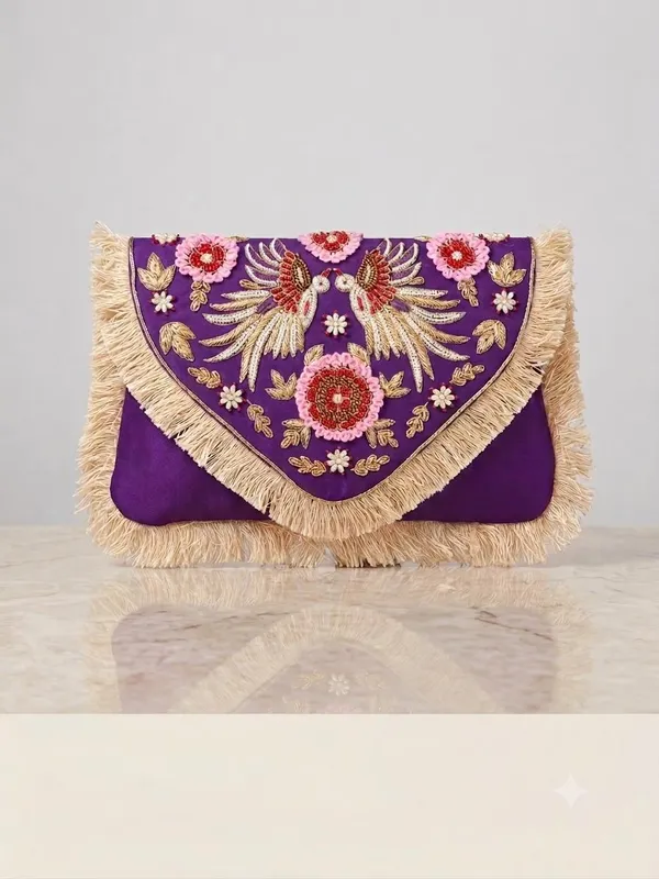 Designer_Bead_Boho_Clutch