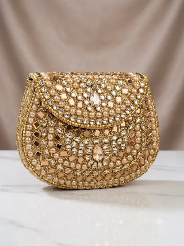 Mini_Kundan_Work_Metal_Clutch
