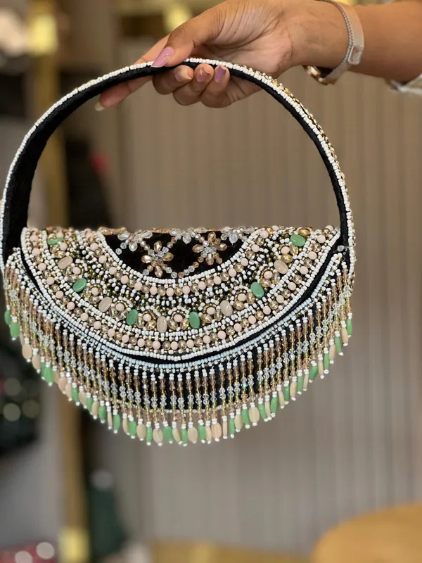 Multicolor_Suede_Beaded_Crescent_Handbag_With_Fringe_For_Women