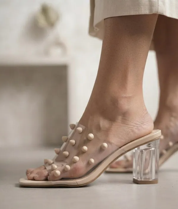 Cream_Clear_Strap_Square_Block_Heels