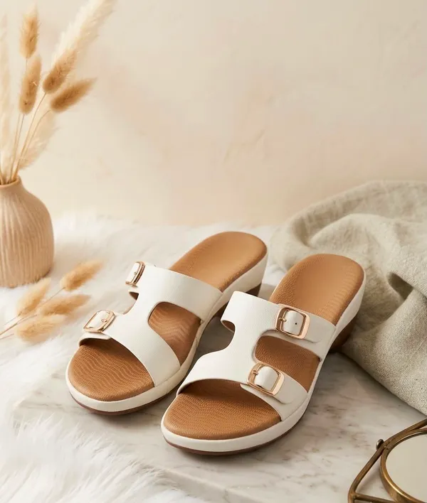 White_Women's_Double_strap_wedge
