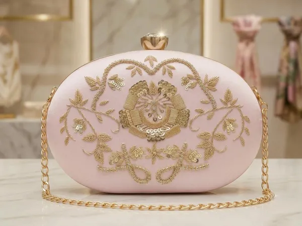 Pastel_Pink_Zardosi_work_Oval_Box_Clutch