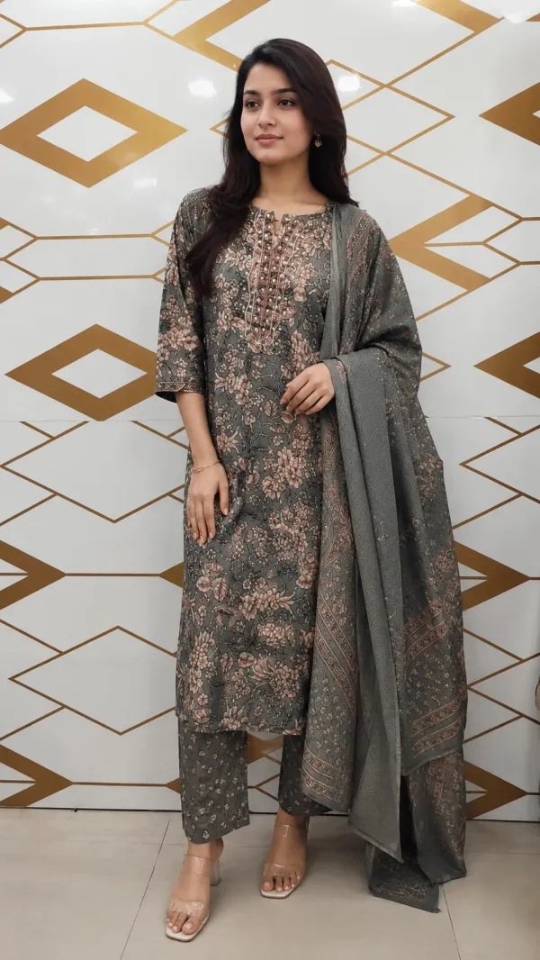 Grey_Cotton_Anarkali_Kurta_Set_For_Women