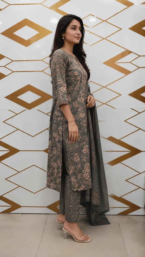 Grey_Cotton_Anarkali_Kurta_Set_For_Women
