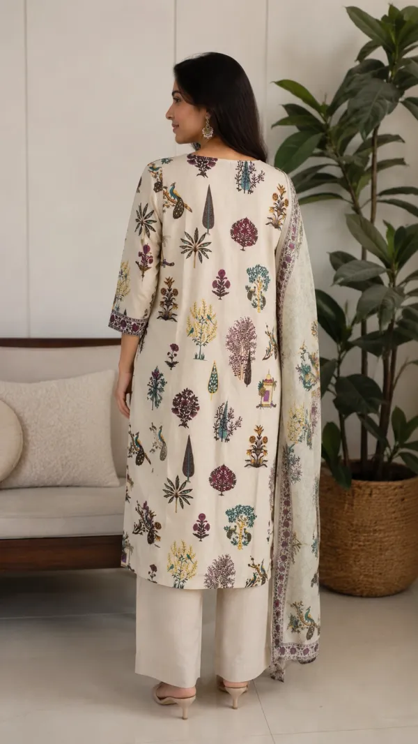 White_Cotton_Anarkali_Kurta_Set_For_Women