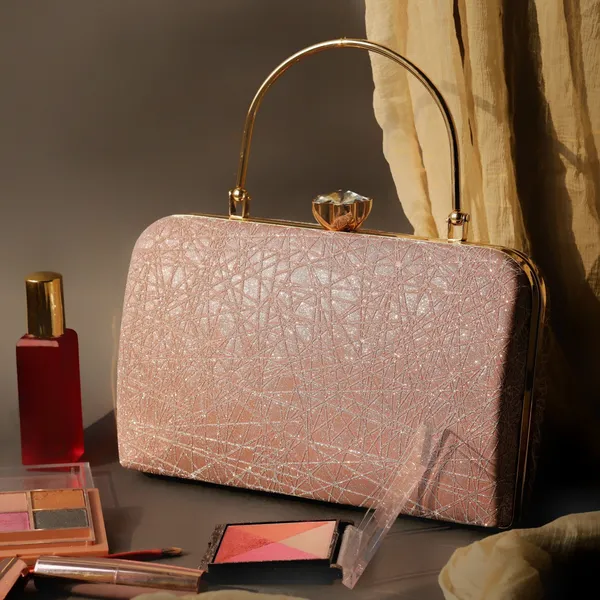 Golden_Khushi_Rectangular_Clutch_Bag