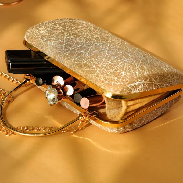 Golden_Khushi_Rectangular_Clutch_Bag