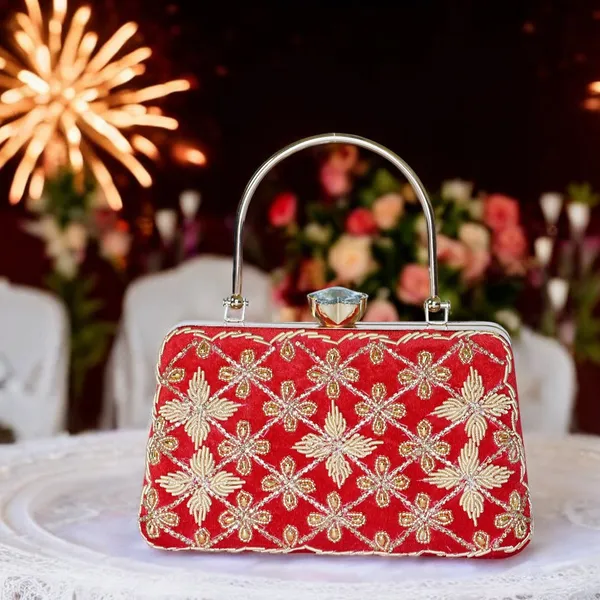 Red_Kaveri_Designer_Clutch_Bag