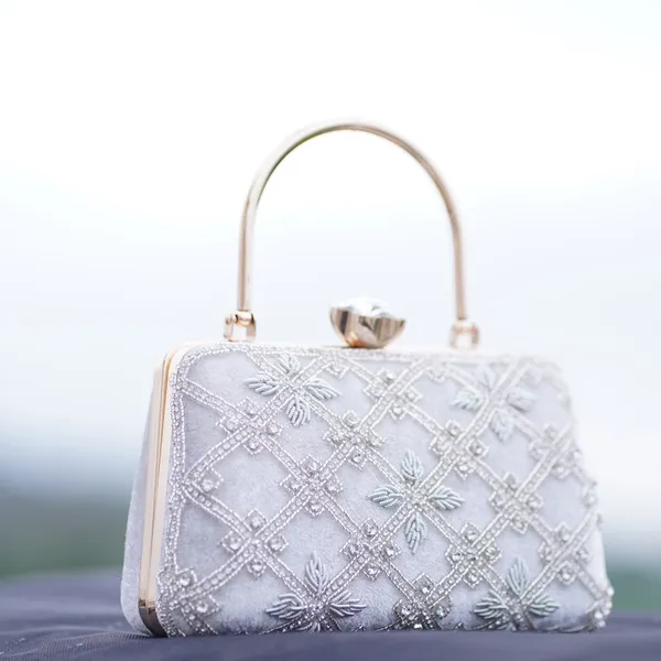 White_Kaveri_Designer_Clutch_Bag