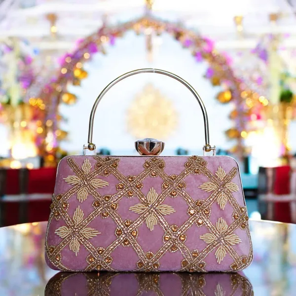 Pink_Kaveri_Designer_Clutch_Bag