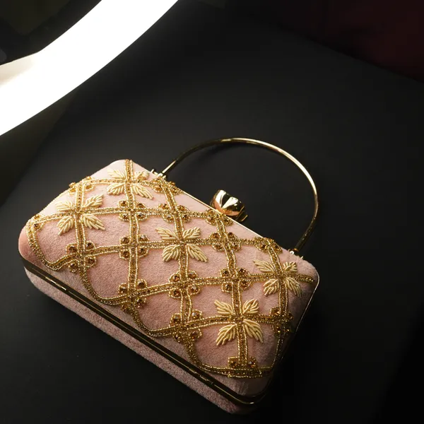 Pink_Kaveri_Designer_Clutch_Bag