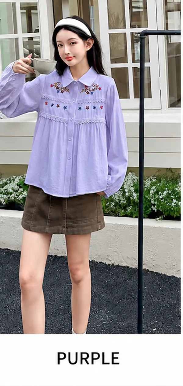 Purple_Cotton_Relaxed_Floral_Embroidered_Top_For_Women