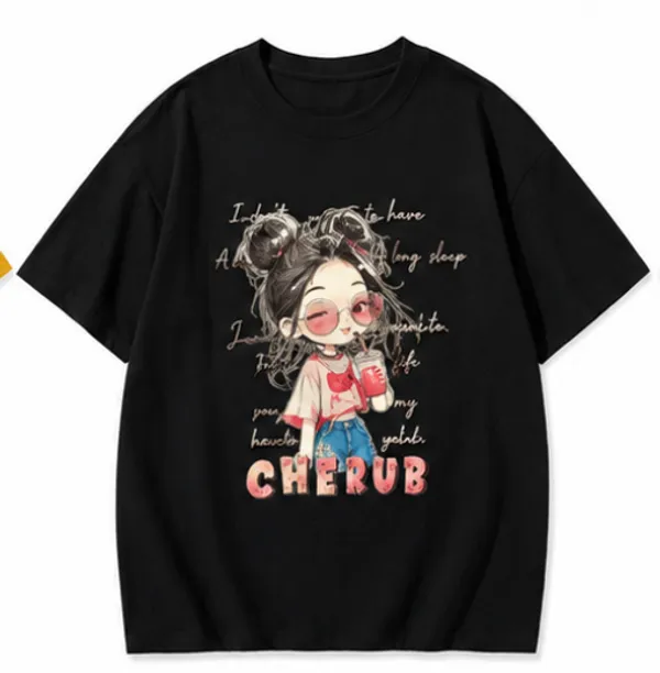 Black_Cotton_Oversized_Graphic_Print_T_Shirt_For_Girls