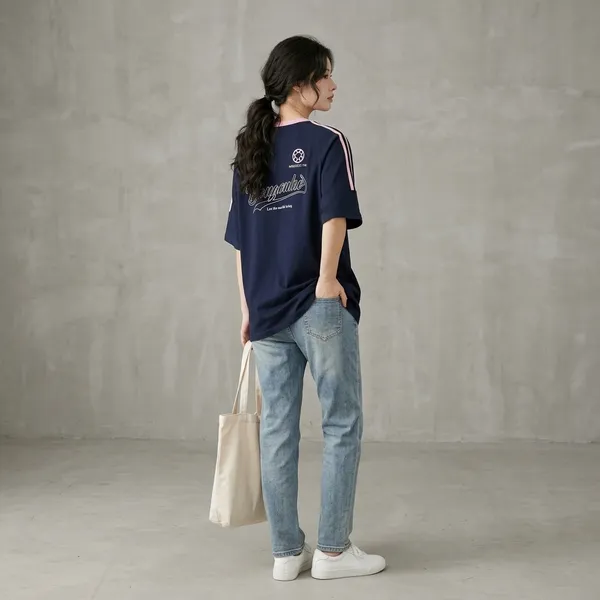 Navy_Blue_Cotton_Varsity_Graphic_T_Shirt_For_Women