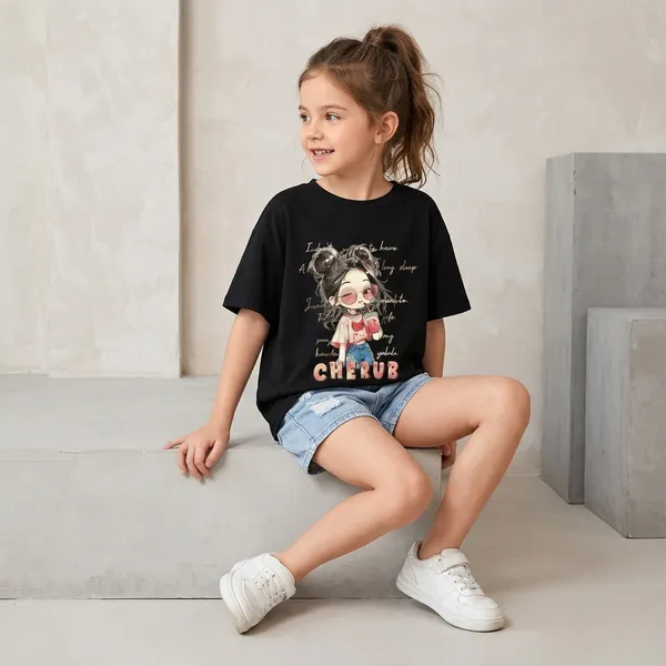 Black_Cotton_Oversized_Graphic_Print_T_Shirt_For_Girls