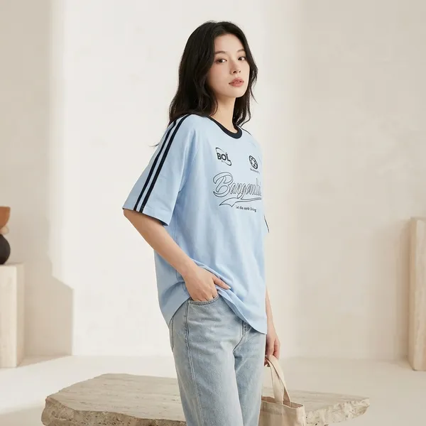 Light_Blue_Cotton_Relaxed_Graphic_Print_T_Shirt_For_Women