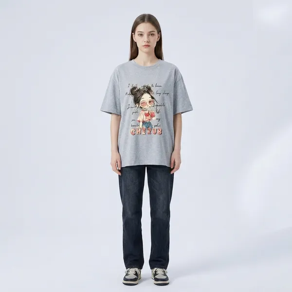 Grey_Cotton_Oversized_Graphic_Print_T_Shirt_For_Women