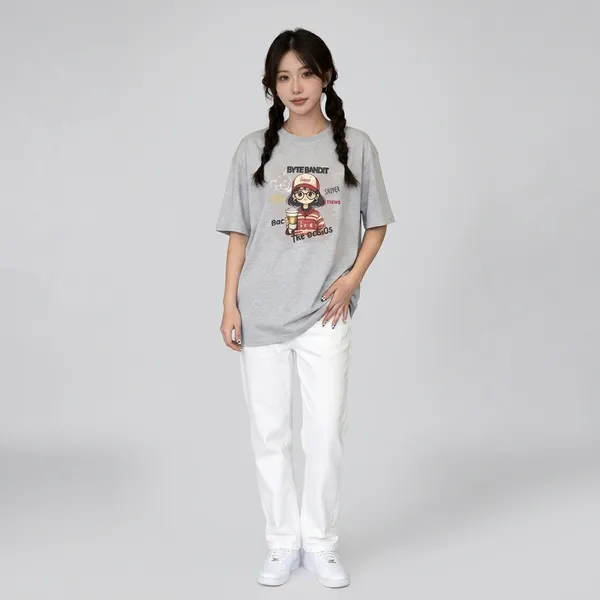 Grey_Cotton_Oversized_Graphic_Print_T_Shirt_For_Women
