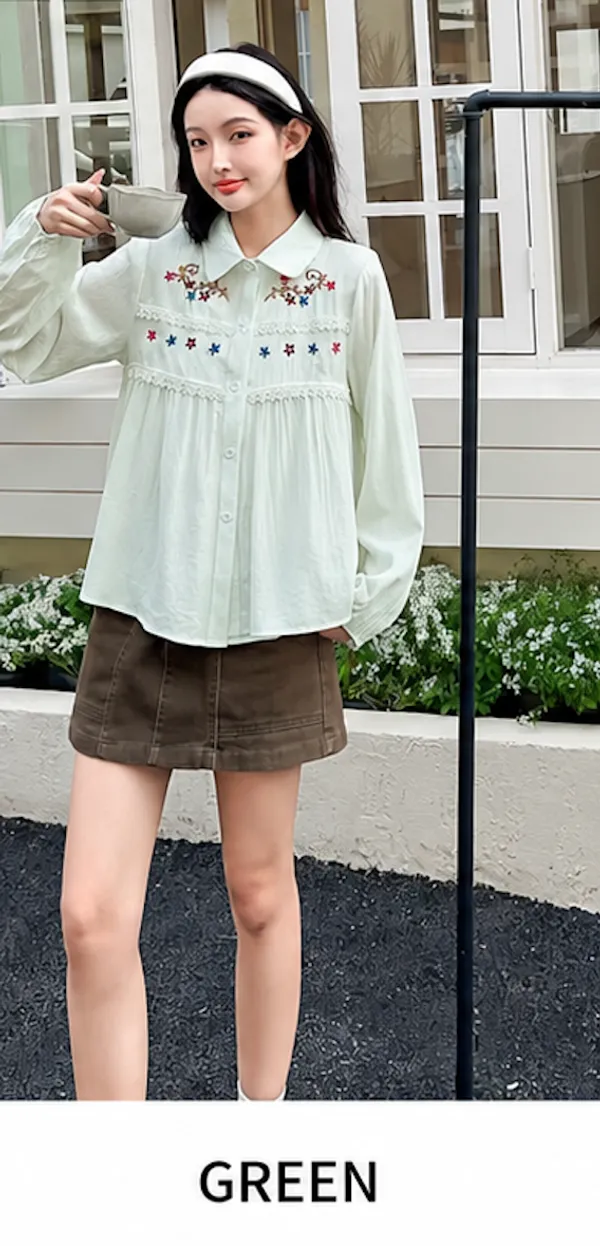 White_Cotton_Embroidered_Floral_Collared_Top_For_Women