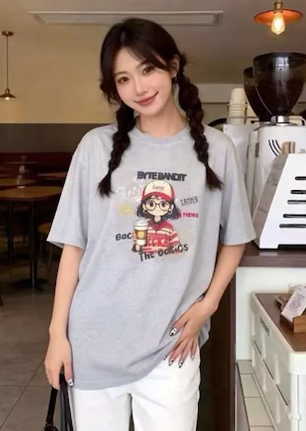 Grey_Cotton_Oversized_Graphic_Print_T_Shirt_For_Women