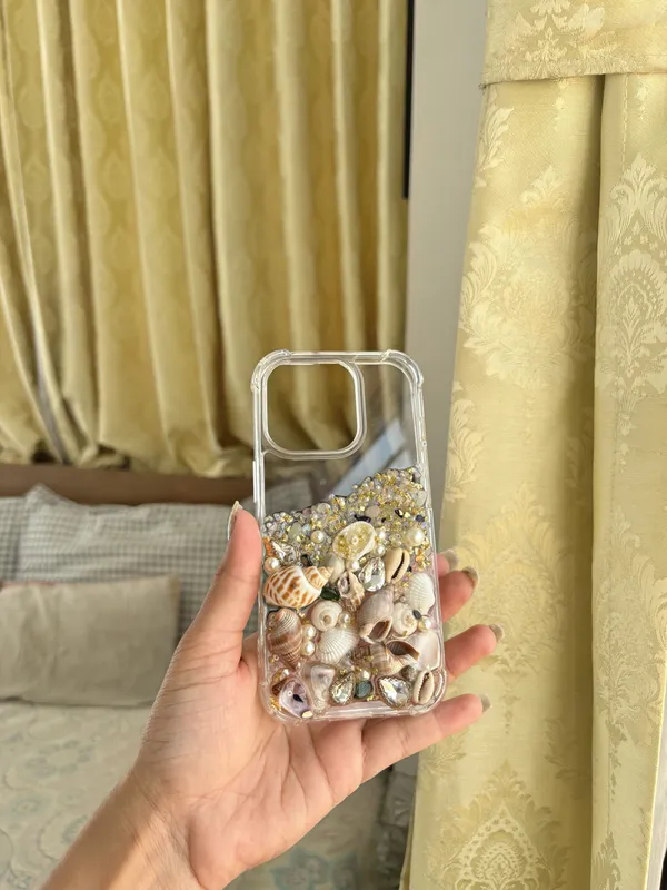 Transparent_And_Beige_Resin_Premium_Phone_Case