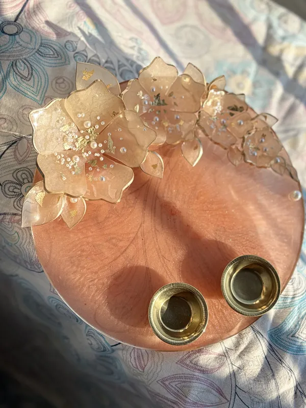 Champagne_Gold_Resin_Premium_Pooja_Thali_For_Festivals_And_Pooja_Ceremonies