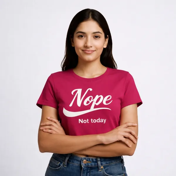 Pink_Cotton_Slogan_Round_Neck_Crop_Top_For_Women