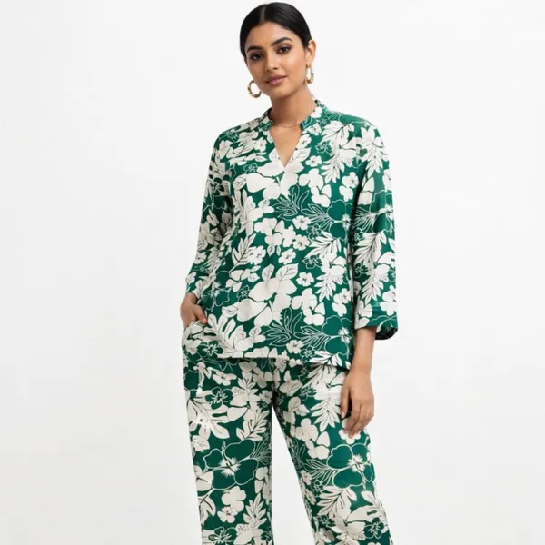 Green_Rayon_Relaxed_Floral_Print_Co_Ord_Set_For_Women