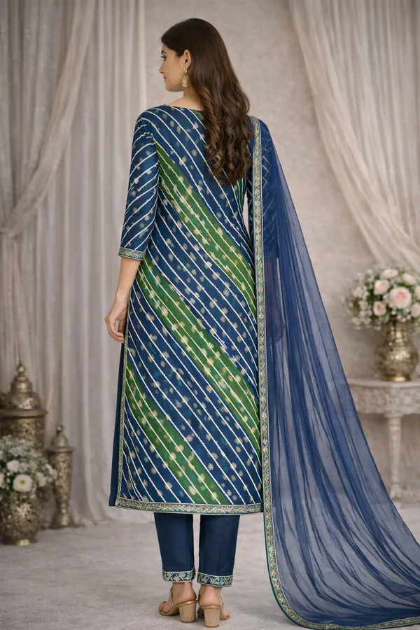 Blue_Green_Cotton_Ethnic_Printed_Suit_Set_With_Dupatta_For_Women