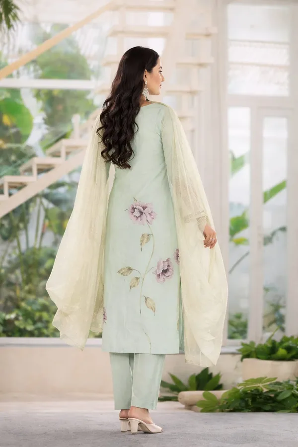 Green_Cotton_Floral_Straight_Kurti_Set_With_Dupatta_For_Women