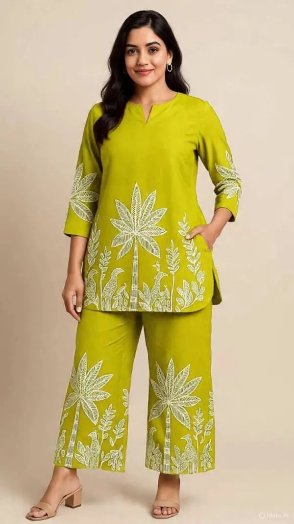 Green_Rayon_Printed_Relaxed_Co_Ord_Set_For_Women